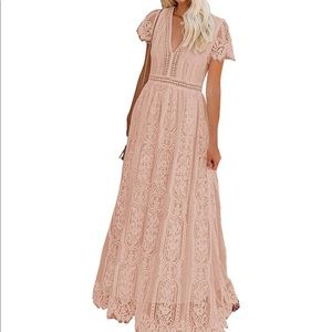 Beautiful Long Lace Dress